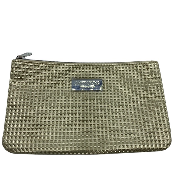 Jimmy Choo Handbags - Jimmy Choo parfum  gold cosmetic bag